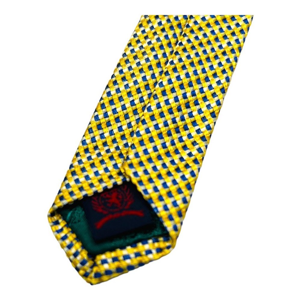 Tommy Hilfiger 1 Pair Vintage Men’s Silk Ties USA Made Imported Fabric Multicolo - Picture 11 of 13